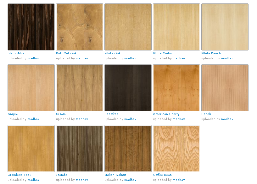 SketchUp Plugins and Blog: 14 Wood Textures @ cadyou.com