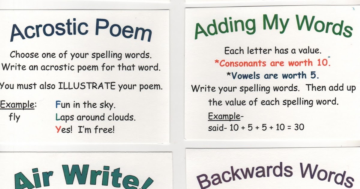 ELEMENTARY SCHOOL ENRICHMENT ACTIVITIES: 72 SPELLING IDEAS
