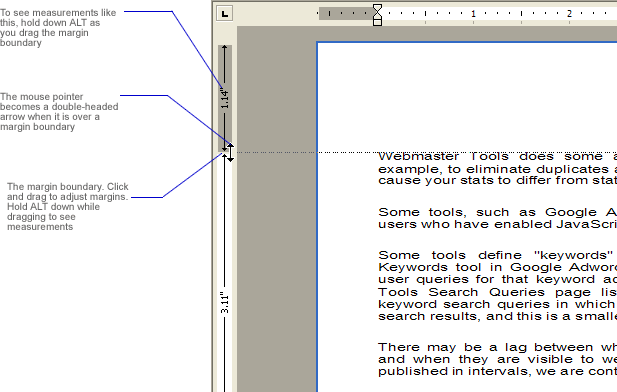 Checking Your Margins Using Double-Side Formatting