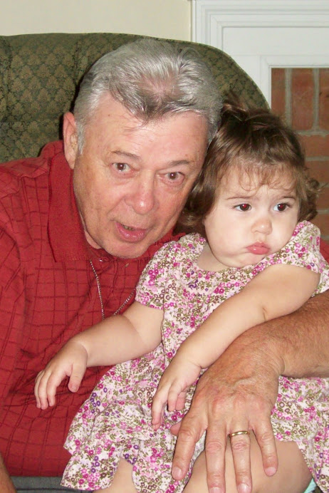 Grampa with Kiera