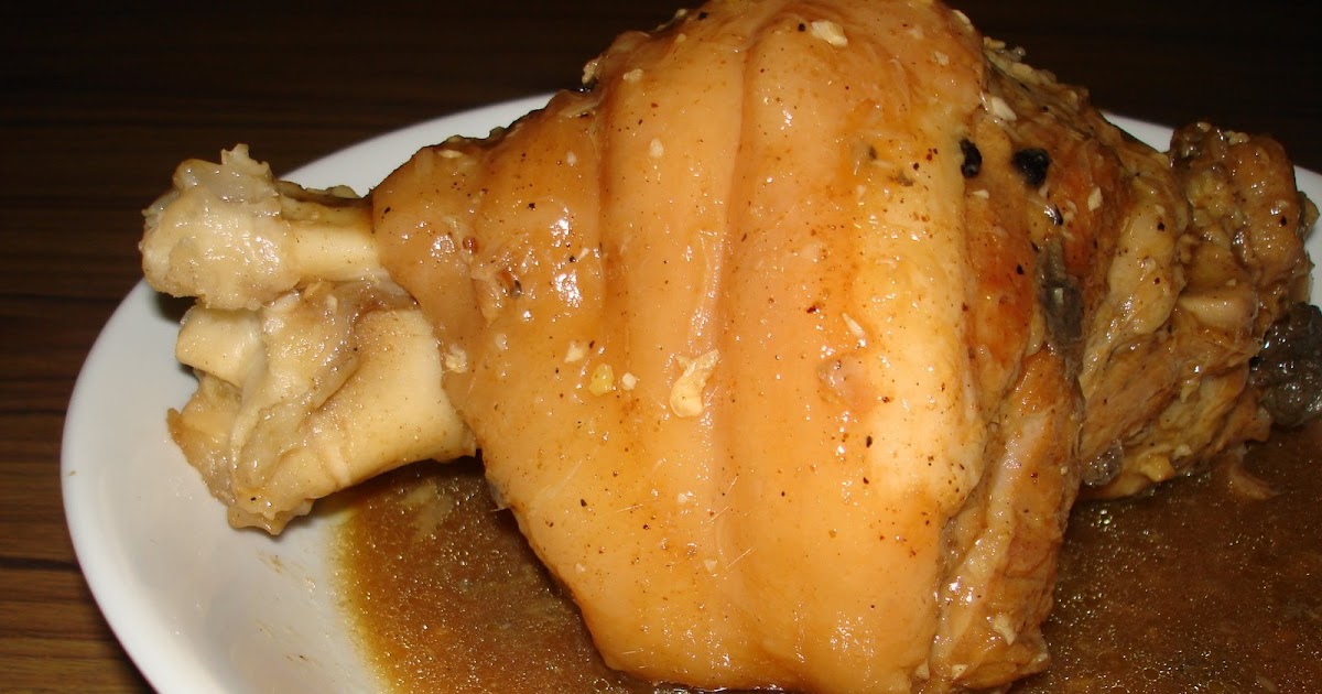 Reel and Grill Paksiw Na Pata (Pork Knuckle Stew in Vinegar)