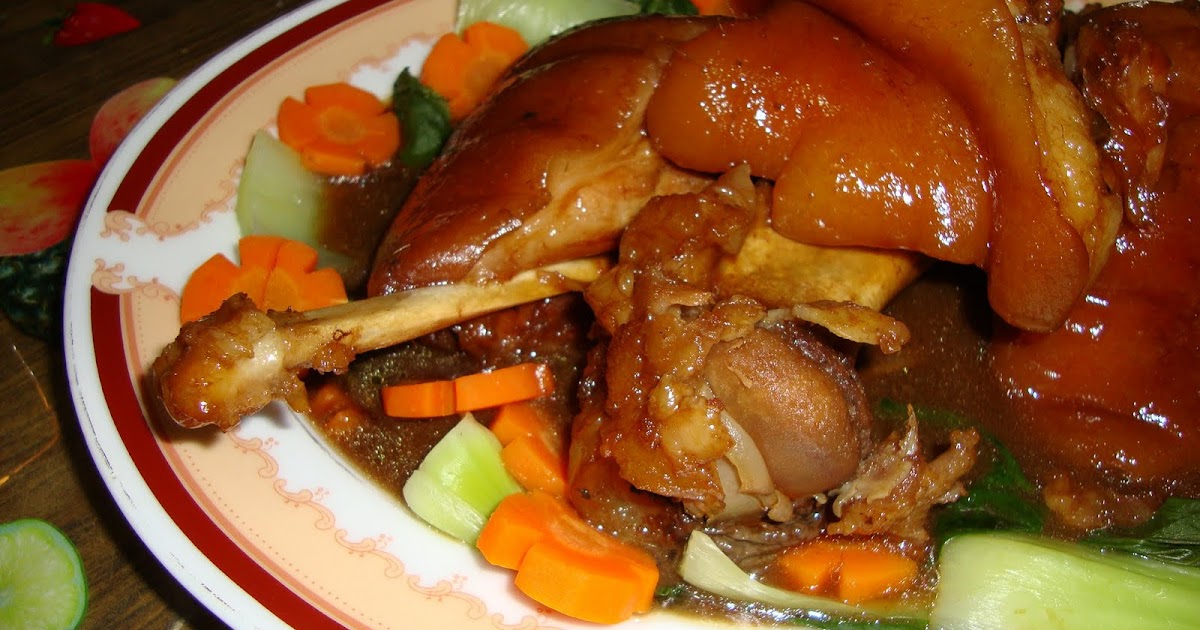 Reel and Grill Filipino Pata Tim (Pork Knuckle in Soy Sauce)