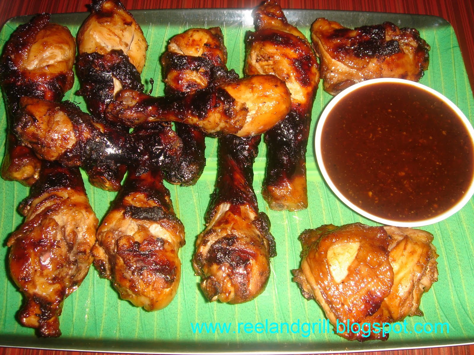 Reel and Grill Homemade Barbecue Sauce and Chicken Barbecue