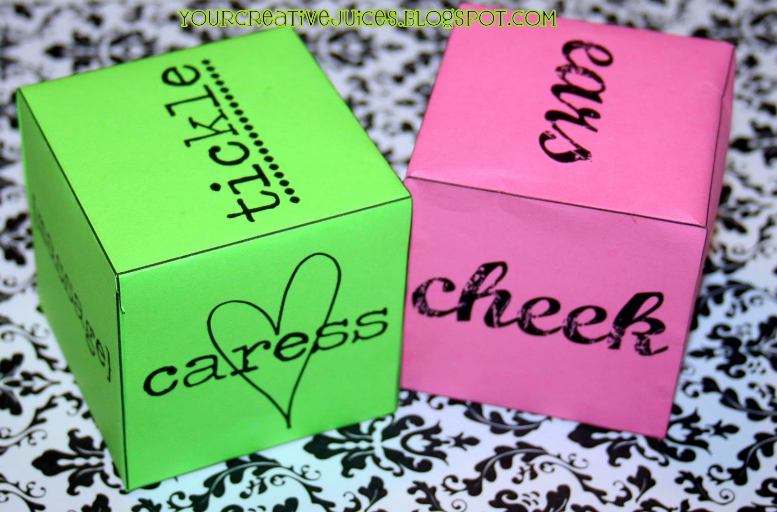 Creative Juices Love Dice