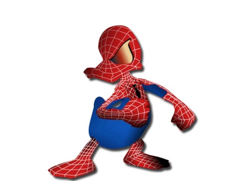 Chad Parenteau: Poet For Hire: It Had to Happen: Spectacular Spider-Duck