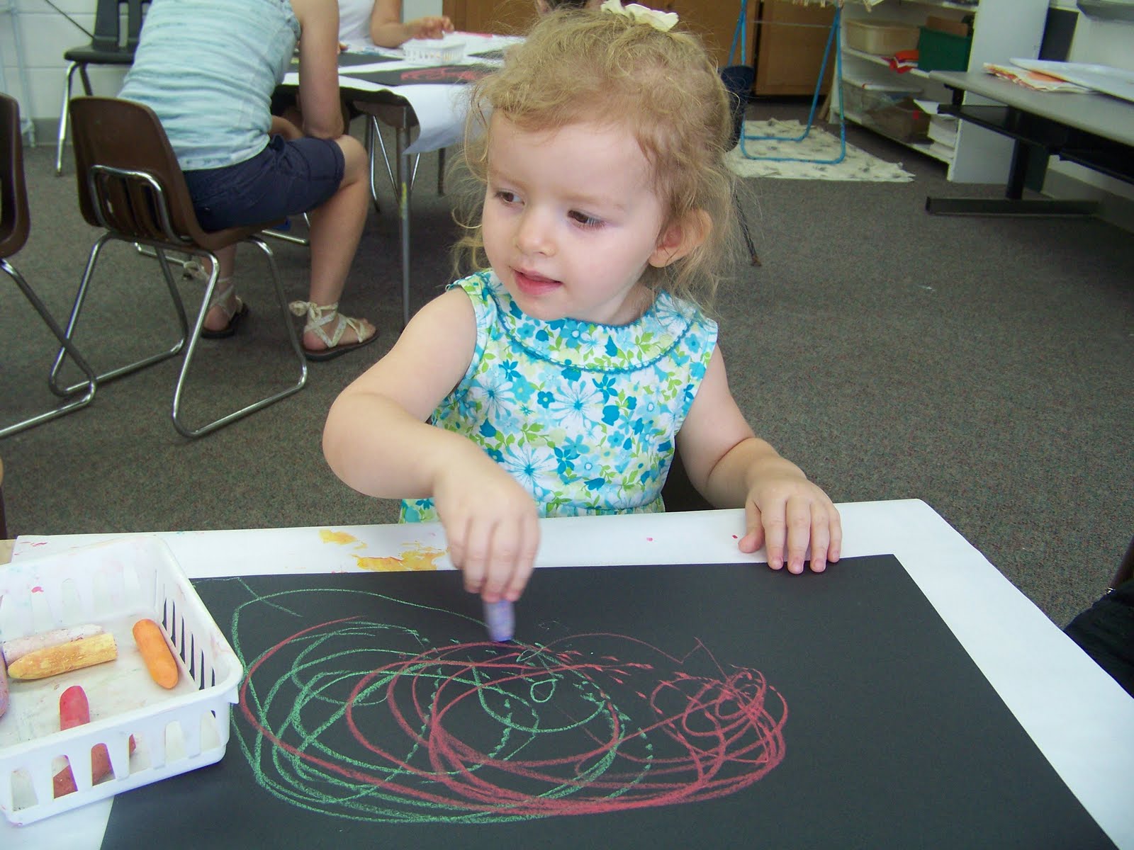 The Wonder Studio 9am Wonder Arts Chalk Pastels, Mouse Paint Finger