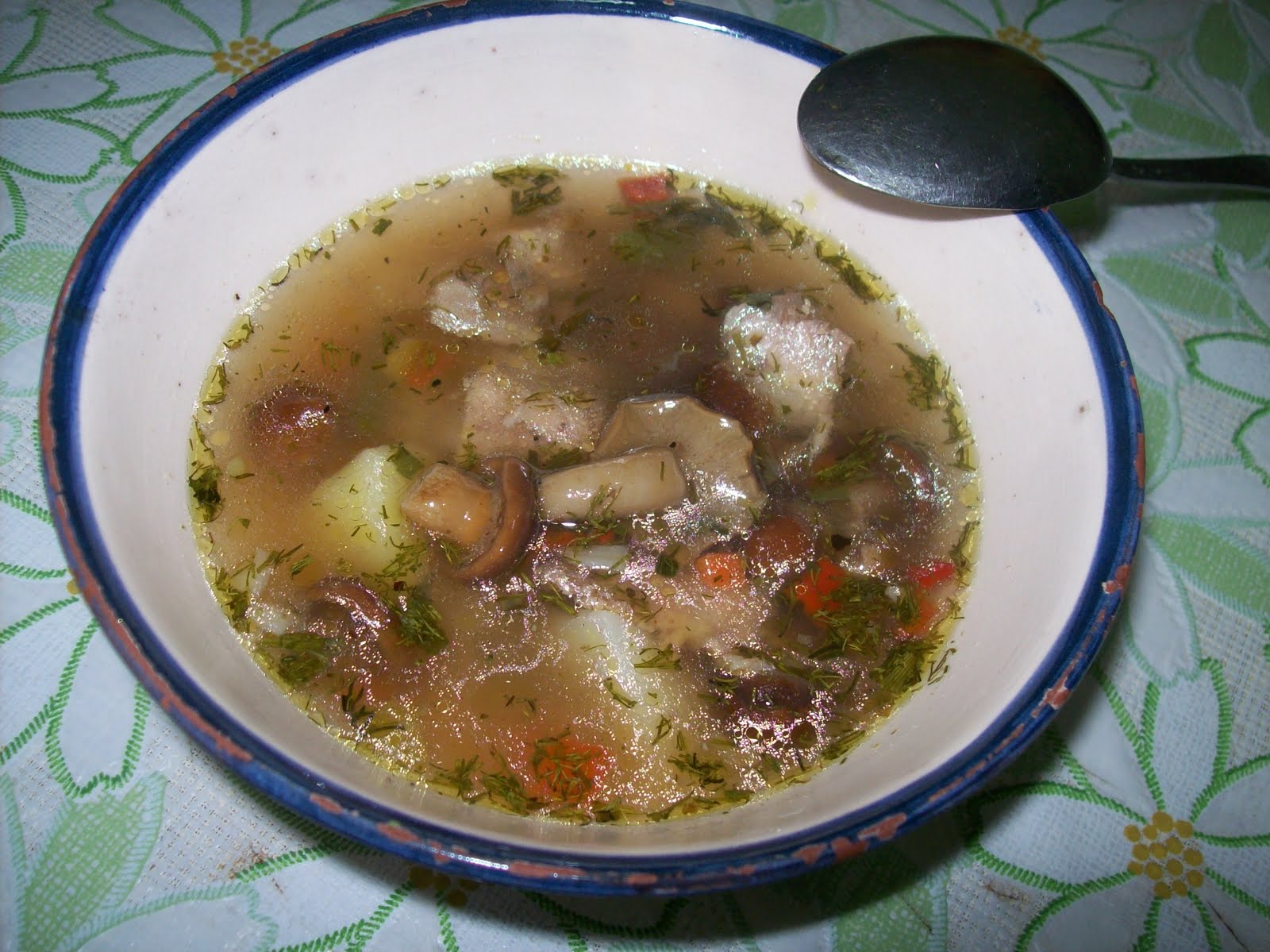 Суп с пупками