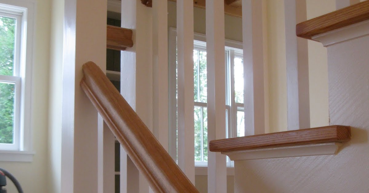 new Vermont farmhouse stairs