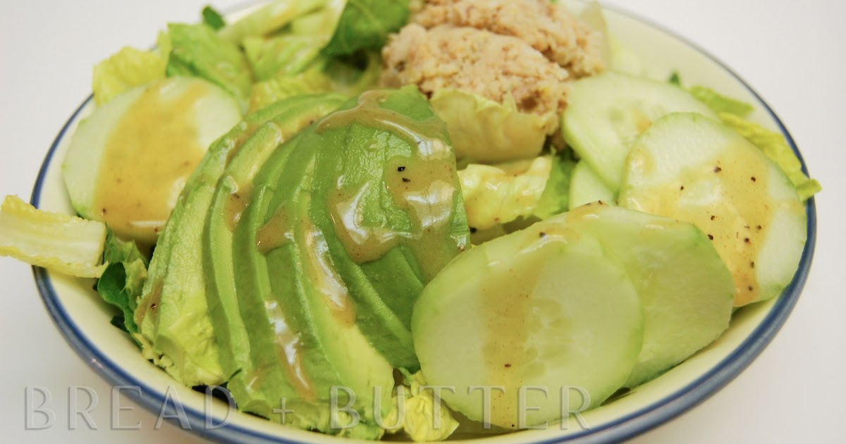 Bread + Butter Greens with a drizzle of HoneyMustard Vinaigrette