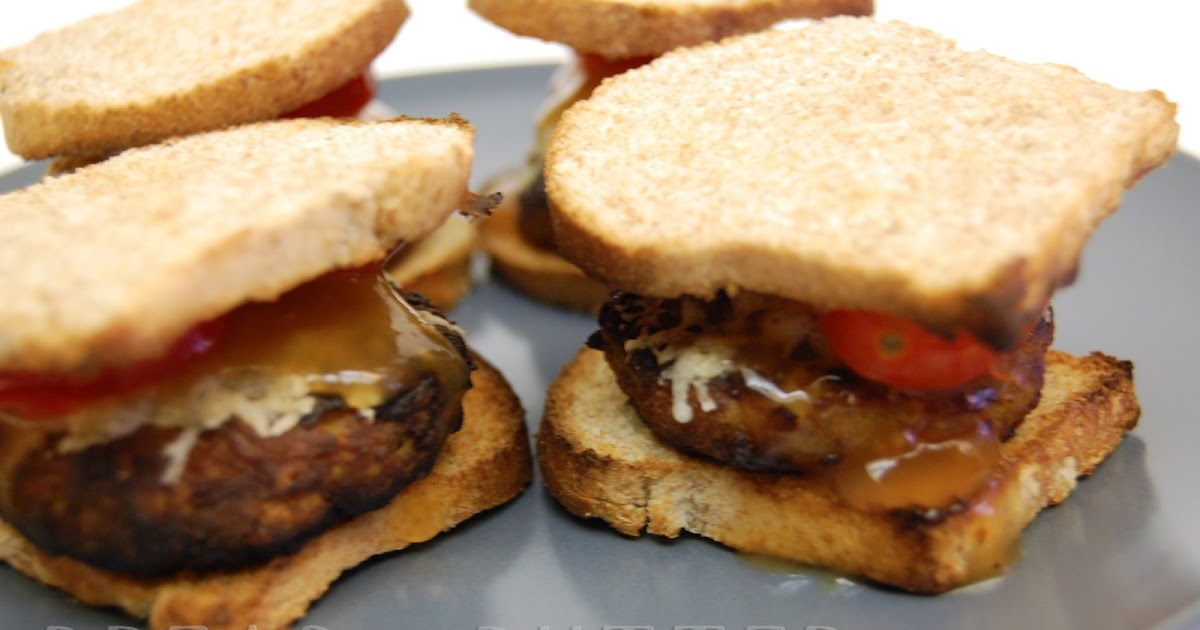 Bread + Butter Broiled Mini Tuna Burgers