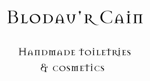 Blodau’r Cain Handmade toiletries and cosmetics