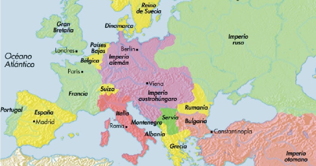 clasehistorias mapa flash animado sobre la i guerra mundial