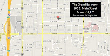 Directions to The Grand Ballroom