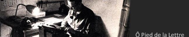 O Pied de la Lettre
