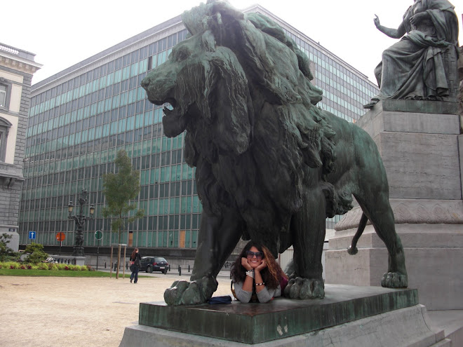 one of the many statues around Brussels