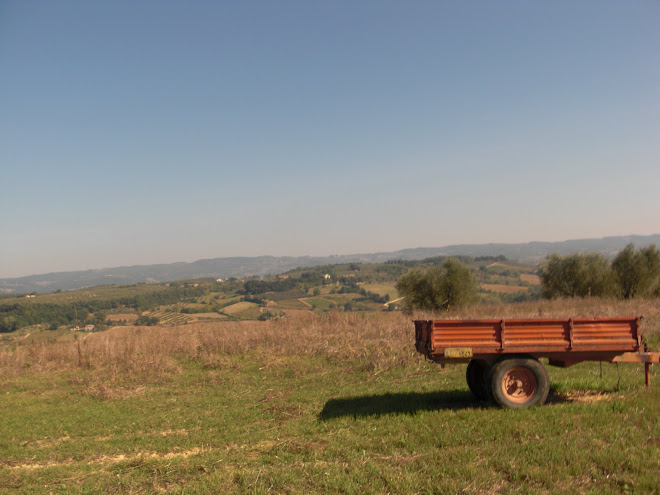 horseback riding through tuscany