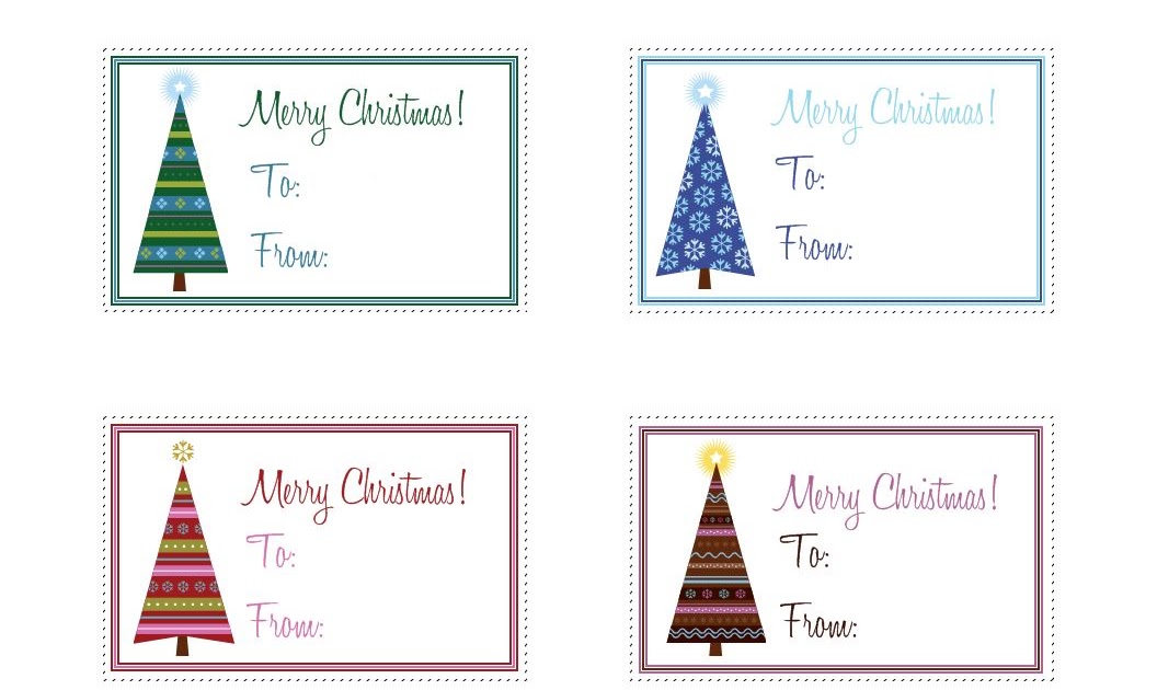 Sugar and Shimmer: Freebie Christmas Tag Printables