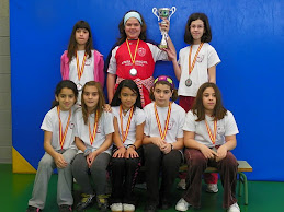 "Subcampeonas Voleibol Alevín, 2.010".