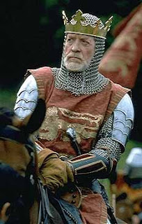 Patrick McGoohan as Kin Edward Longshanks in Braveheart