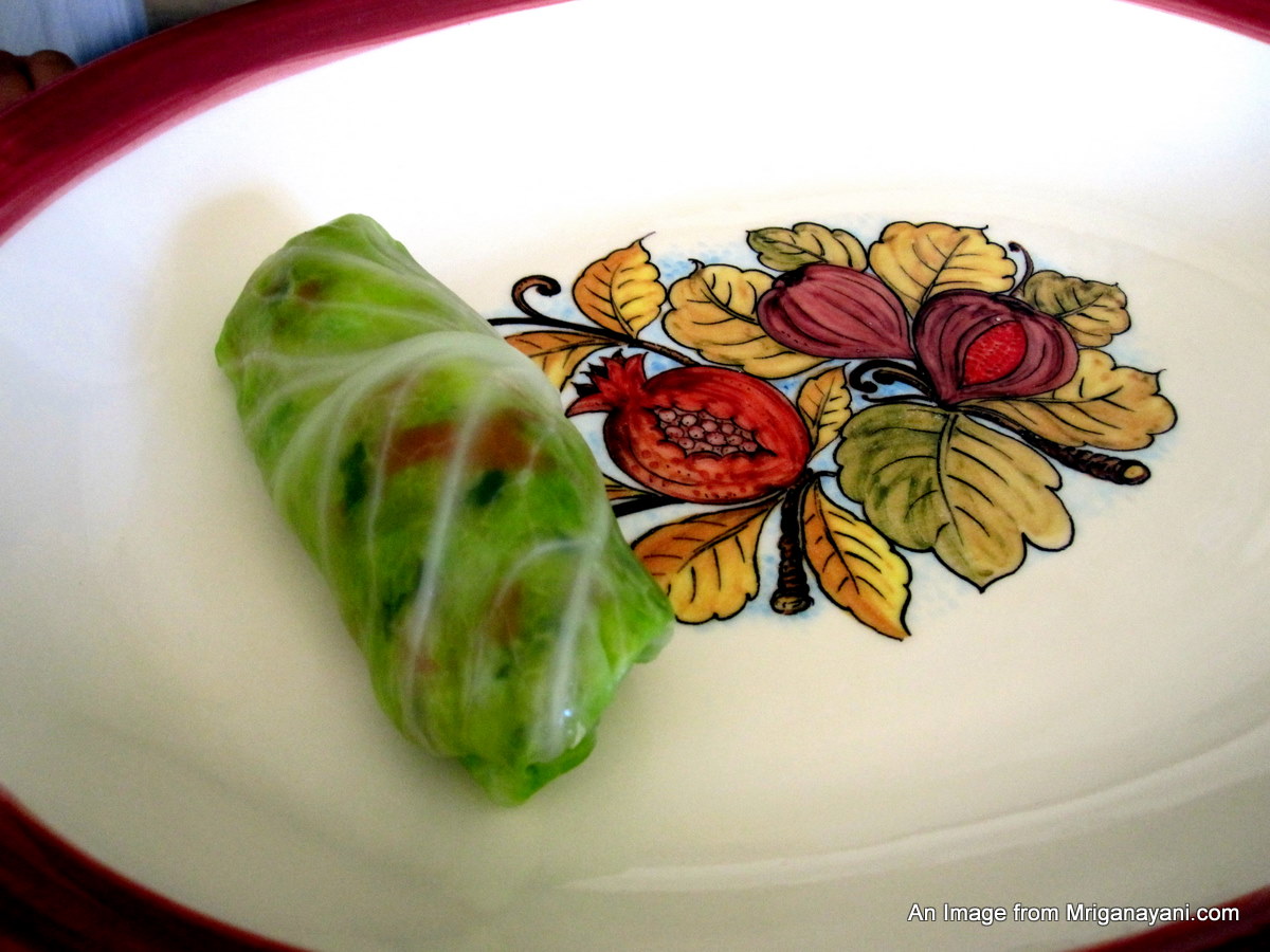 Love & Lentil Quinoa Stuffed Cabbage Rolls
