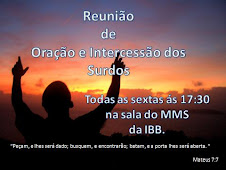 Reunião de Oração e Intercessão dos Surdos