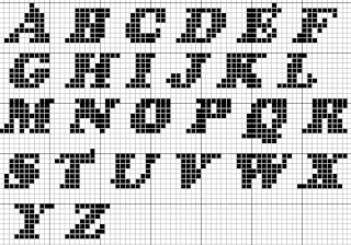 Ponto Cruz: Letras Ponto Cruz--
