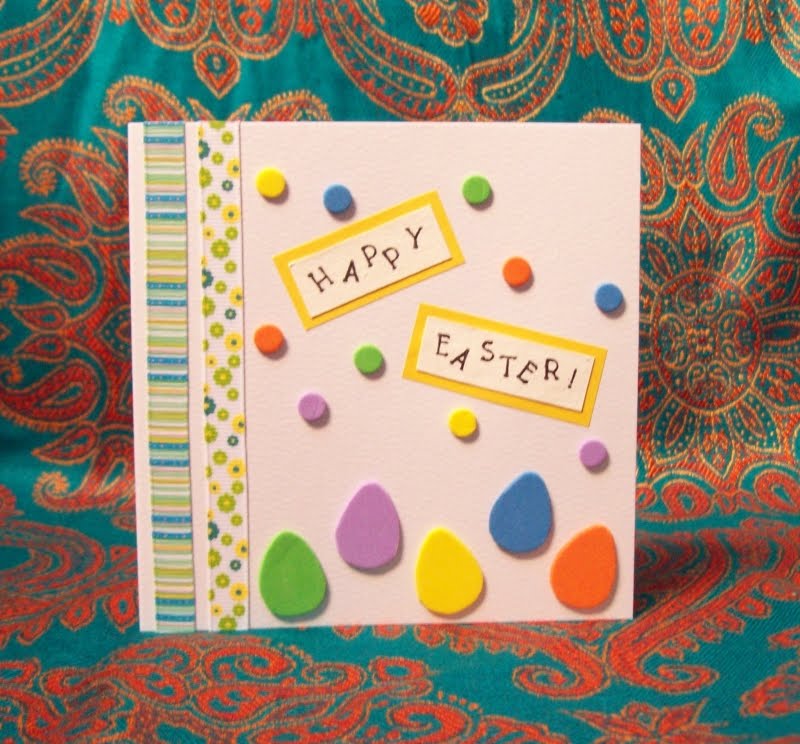 happy easter cards for kids. First a little Easter card for