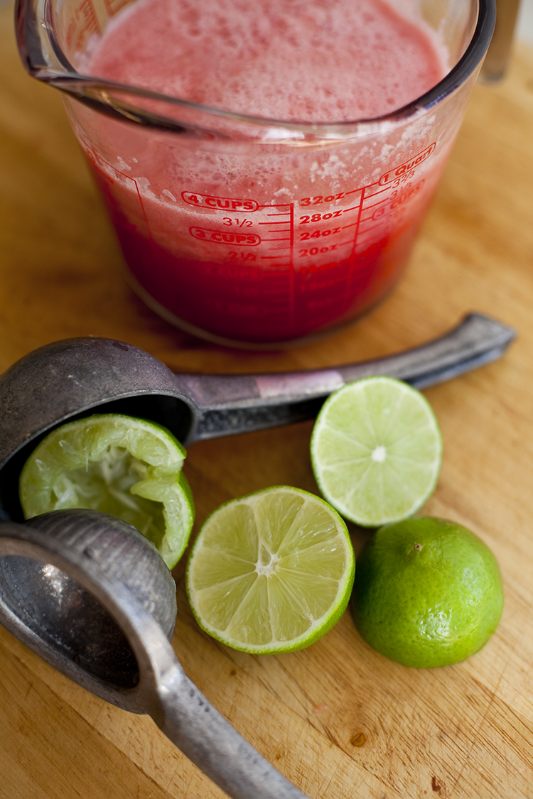 watermelon lime mint juice