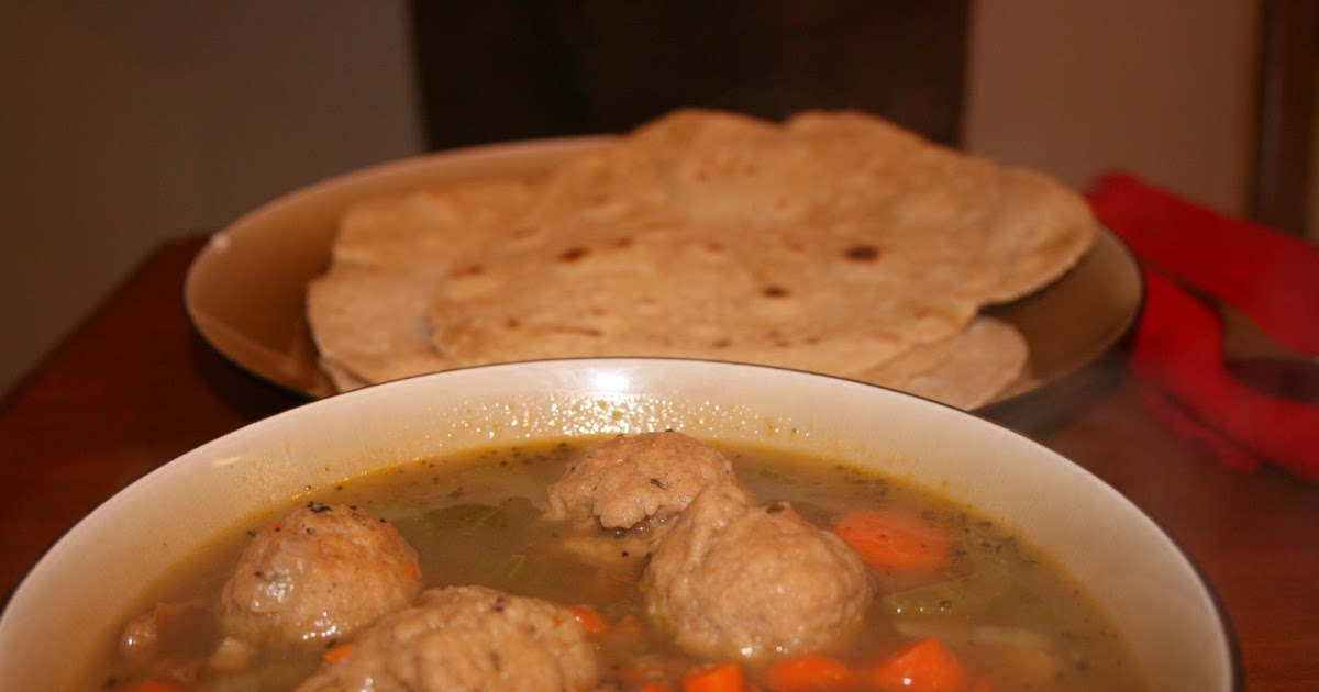 Matt & Katie Vegetable Soup With WholeWheat Dumplings