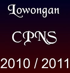 pembukaan penerimaan cpns 2012