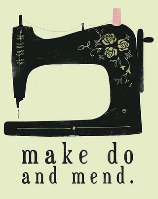 the homely place: make do and mend