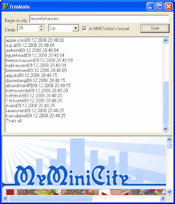 myminicity parser