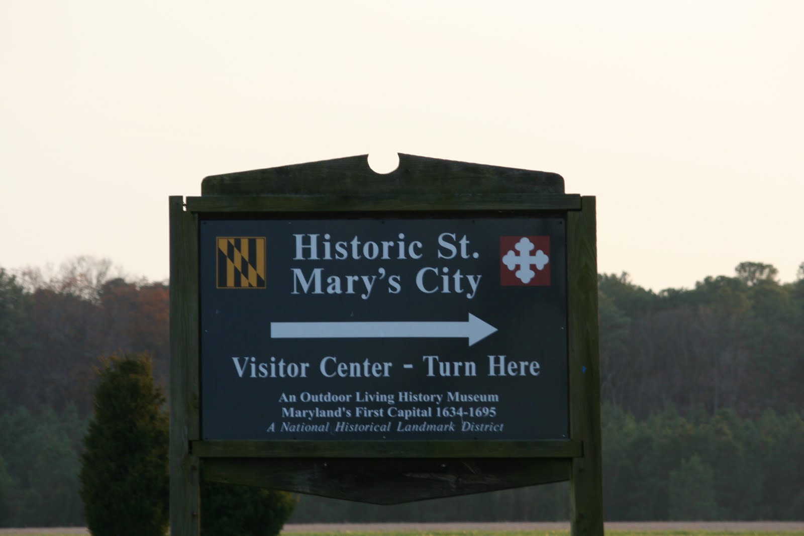 The Bohac's Blessings Visit to St. Mary's City...birthplace of Maryland