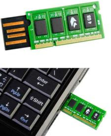 Tài Hoa Việt FD-RAM: "Thanh RAM" gắn ngoài kiêm thẻ nhớ USB 4 GB!