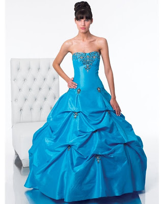 ... de 15 años – Color Celeste/Turquesa | Vestidos de 15 años 2012