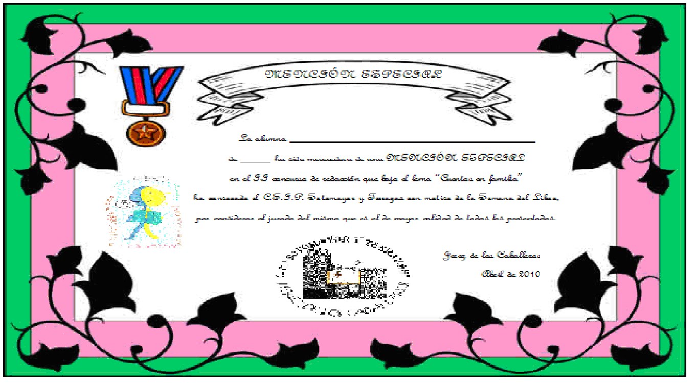 Diplomas Para Los Ganadores Concursos Diplomas Para Los Ganadores Concursos