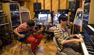 belanova estudio de grabacion