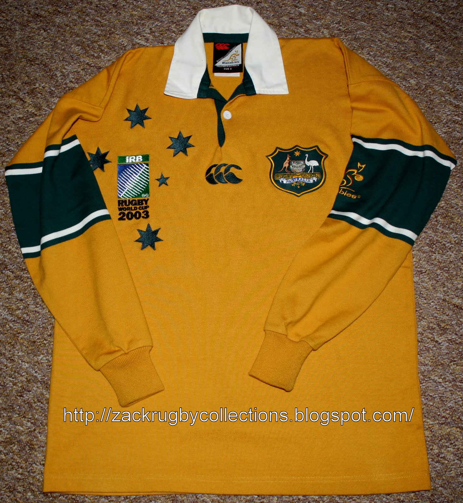 2003 wallabies jersey