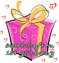 Sweet Craft 4 U 1st Giveaway