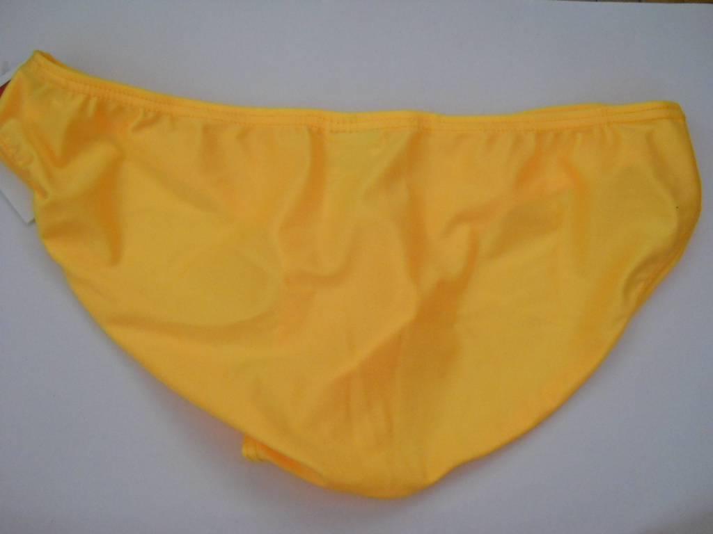 FASHION CARE 2U UM011 Yellow Intimate Briefs Underwear Sexy Men's Shorts