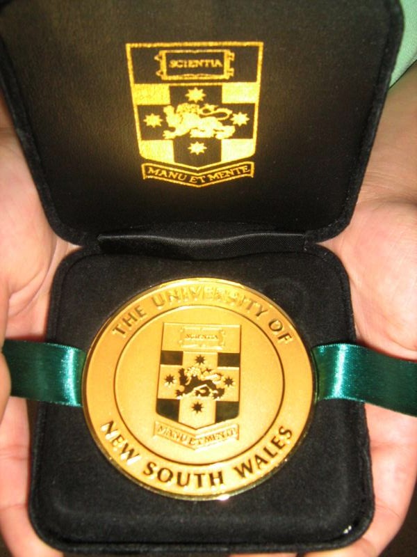 University Gold Medal