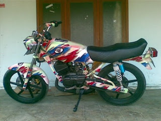 gambar rx king modifikasi, rx king modification modif rx king air brush,