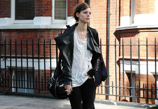 Illustrated Moodboard Model Freja Beha Erichsen