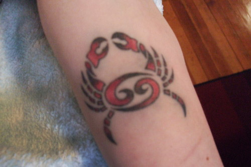 Tribal Cancer symbol tattoo. cancer star constellation tattoo Tribal Cancer symbol tattoo. cancer star constellation tattoo