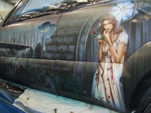 Car Airbrushing Designs
