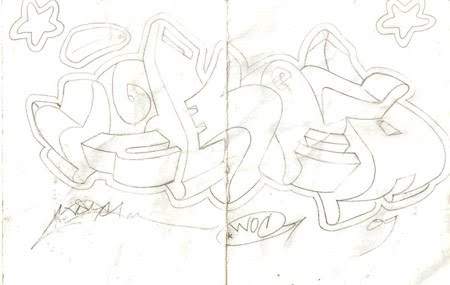 3d graffiti sketches. 3d graffiti sketch.