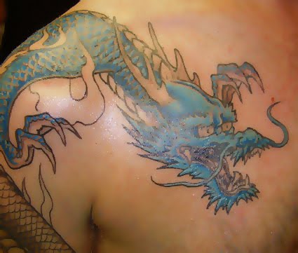 Popular Irish Tattoos: Asian Japanese Dragon Tatttoos Gallery