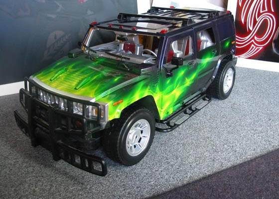 Cool Airbrush Spray on Jeep Picture Cool Airbrush Spray on Jeep Normal View