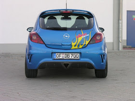 Airbrush Design And Art Tribal Custom Airbrush On Opel Corsa Opc With 3 Ps