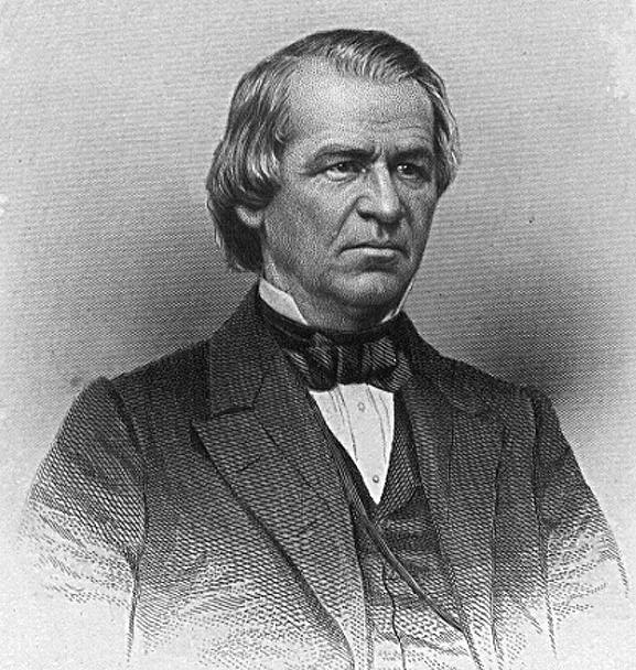 A Boat Against the Current: This Day in Southern History ... Andrew Johnson